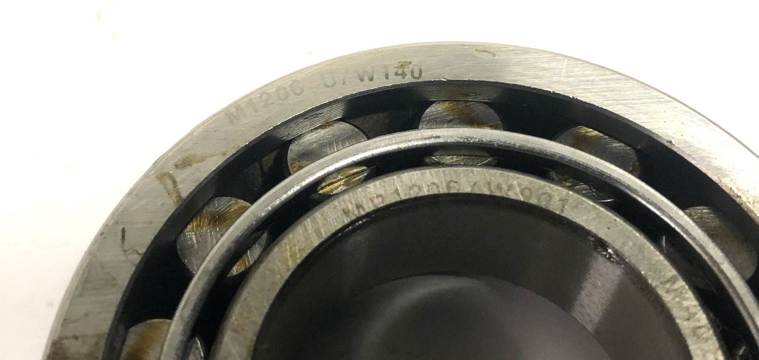Link-Belt Cylindrical Roller Bearing With Snap Ring M1206U/W140-MR1206/W901 NOS