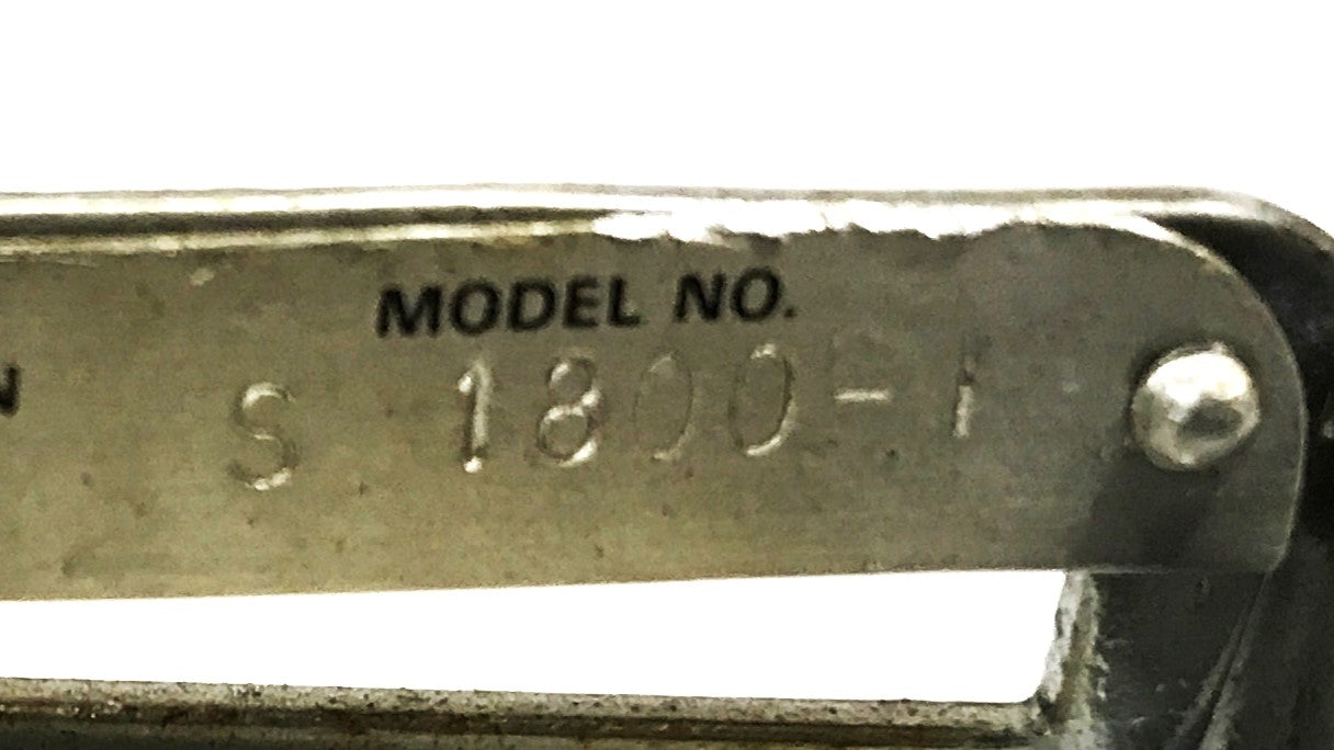Sturtevant 1/2 inch Drive Flat Beam Torque Wrench S-1800-1 USED