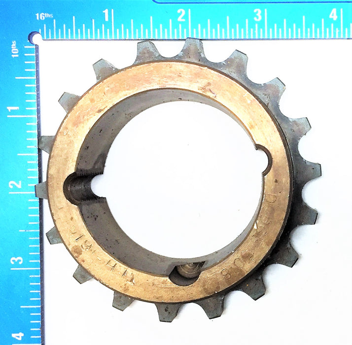 DODGE Taper Lock Chain Coupler Flange 5018H [Lot of 3] NOS