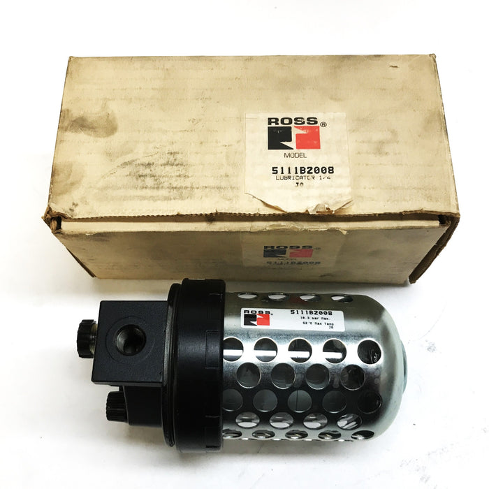 Ross Controls 1/4 inch Lubricator 5111B2008 NOS