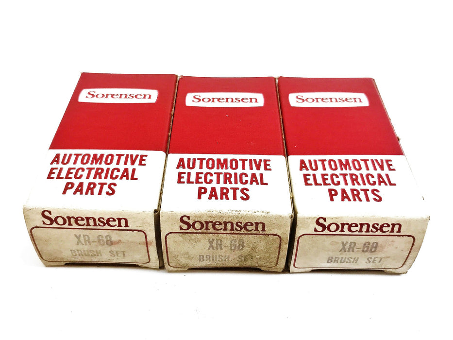Sorensen Alternator Brush Set XR-68 [Lot of 3] NOS