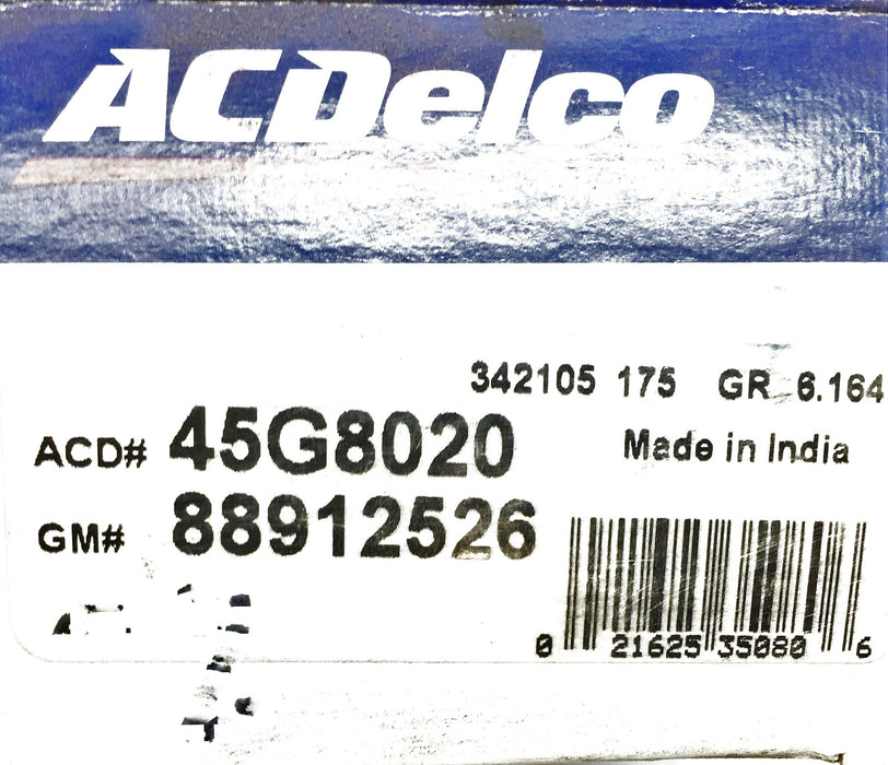 AC Delco/GM Suspension Control Arm Bushing 45G8020 (88912526) [Lot of 2] NOS