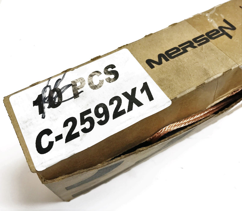 Mersen 1-1/4" x 3/4" x 2-3/4" Carbon Brush C-2592-X1 [Lot of 4] NOS