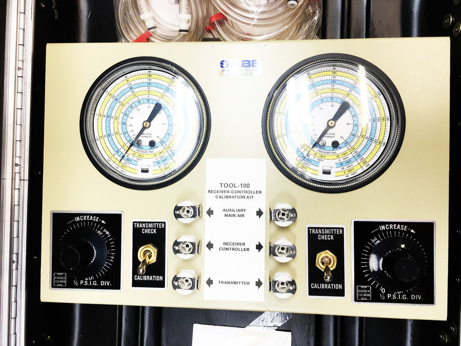 Siebe BarberColman 9903 Pneumatic Calibration Panel TOOL-100-500 (TOOL-100) NOS