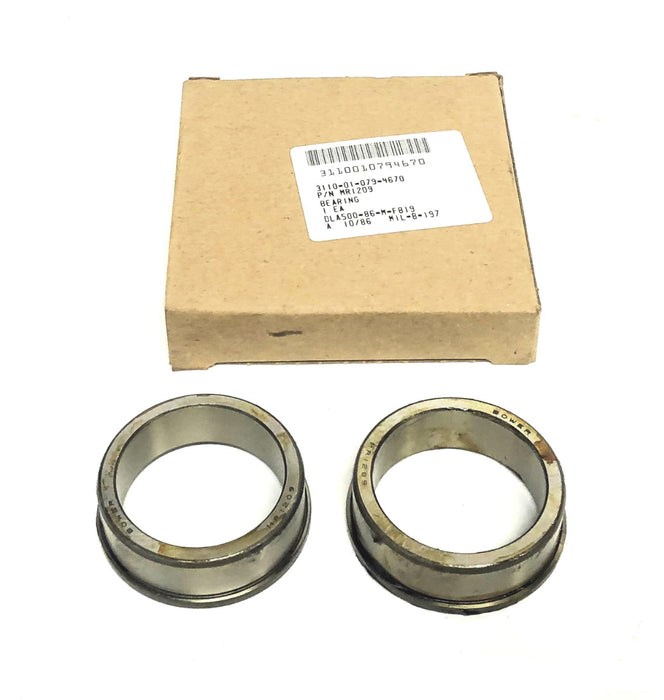 Bower Cylindrical Roller Bearing Inner Ring MR1209 [Lot of 2] NOS