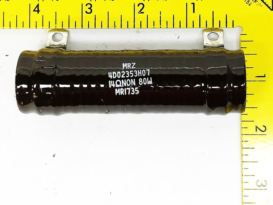 Bombadier MRZ 14-Ohm 80-Watt Resistor 4D02353H07 NOS