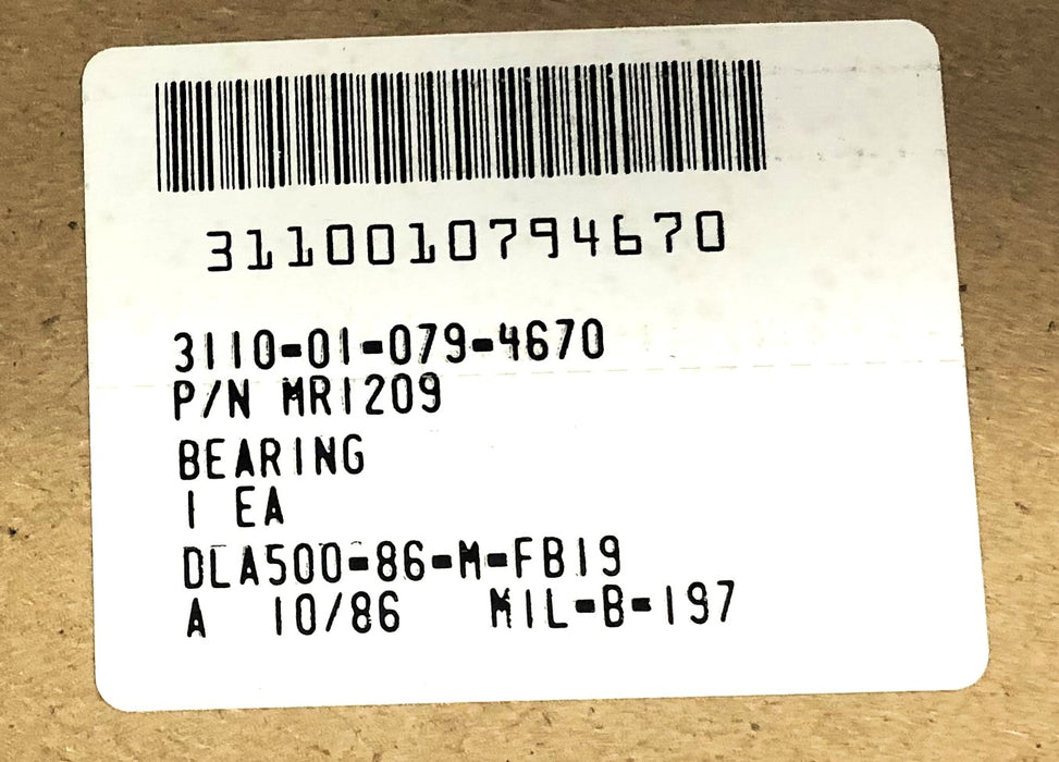 Bower Cylindrical Roller Bearing Inner Ring MR1209 [Lot of 2] NOS