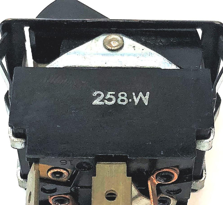 Unbranded 3 Pole On/OFF And High/Low Rocker Switch 258W(RS-47) [Lot of 2] NOS