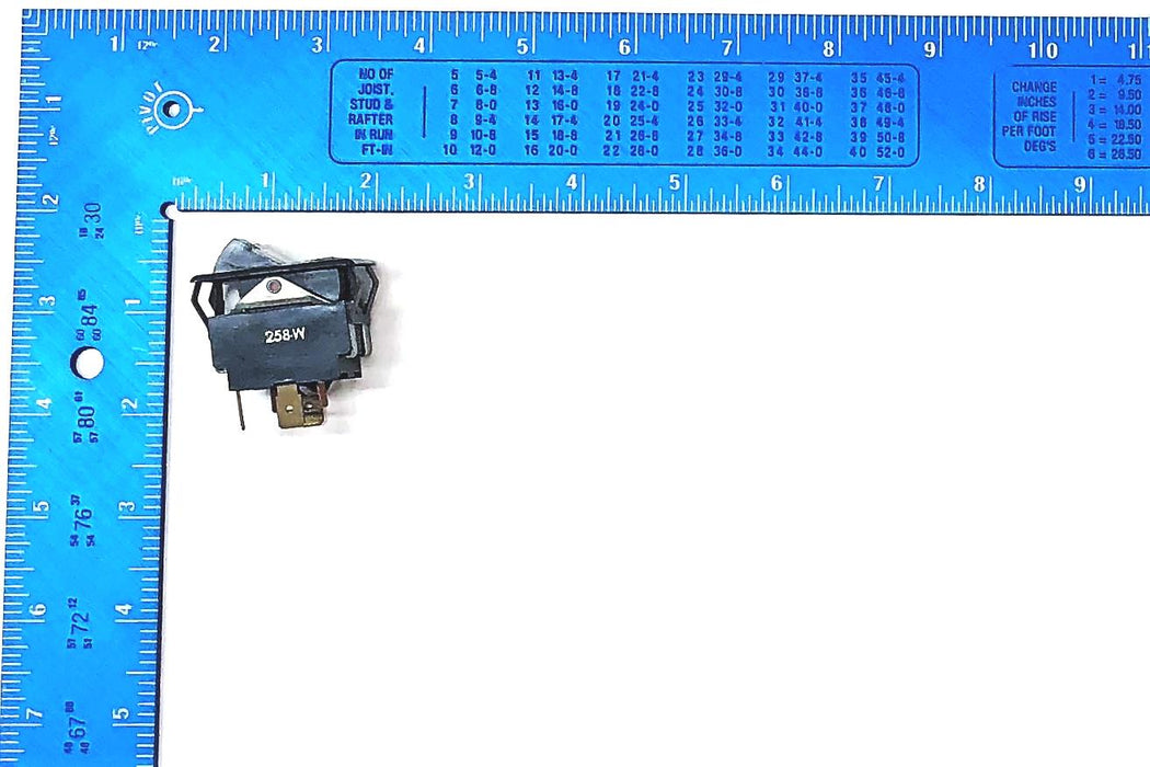 Unbranded 3 Pole On/OFF And High/Low Rocker Switch 258W(RS-47) [Lot of 2] NOS