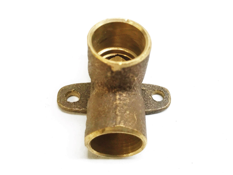 Lee 1/2" Sweat x 1/2" Sweat x 1/2" Sweat Bronze Drop Ear Tee [Lot of 2] NOS
