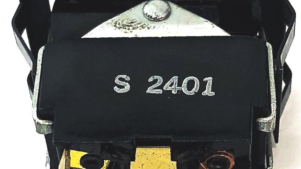 Unbranded 3 Pole On/OFF And High/Low Rocker Switch S 2401(RS-47) [Lot of 2] NOS
