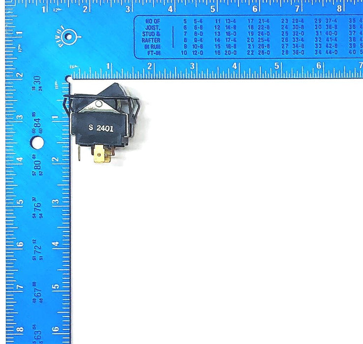 Unbranded 3 Pole On/OFF And High/Low Rocker Switch S 2401(RS-47) [Lot of 2] NOS