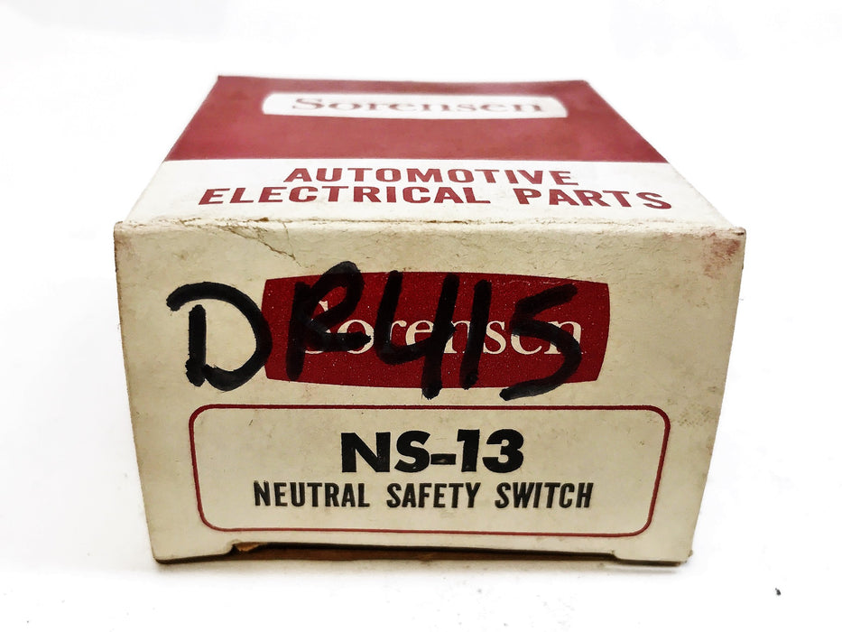 Sorensen Neutral Safety Switch NS-13 NOS