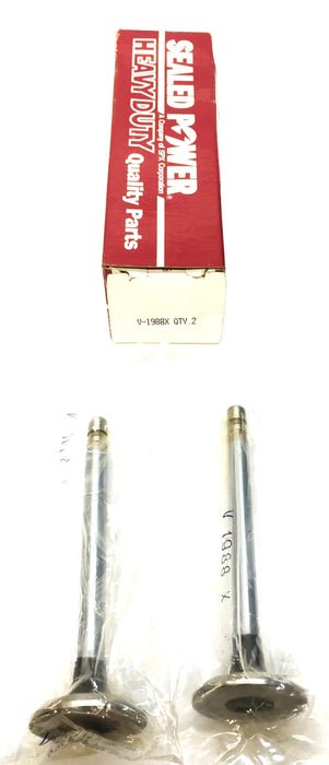 Sealed Power Engine Valve Set (2pcs) V1991 STD NOS