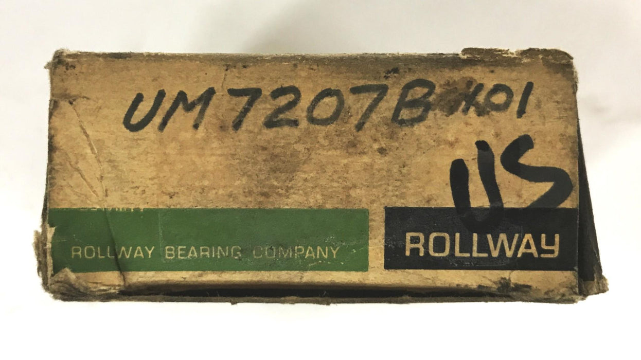 Rollway Cylindrical Roller Bearing UM7207B [Lot of 3] NOS