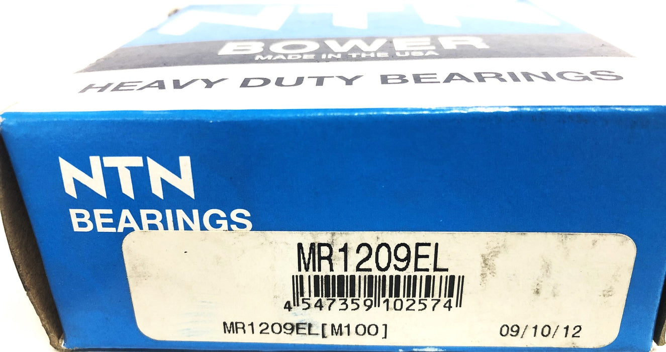 Bower NTN Cylindrical Roller Bearing MR1209EL (MR1209/M1209E) NOS