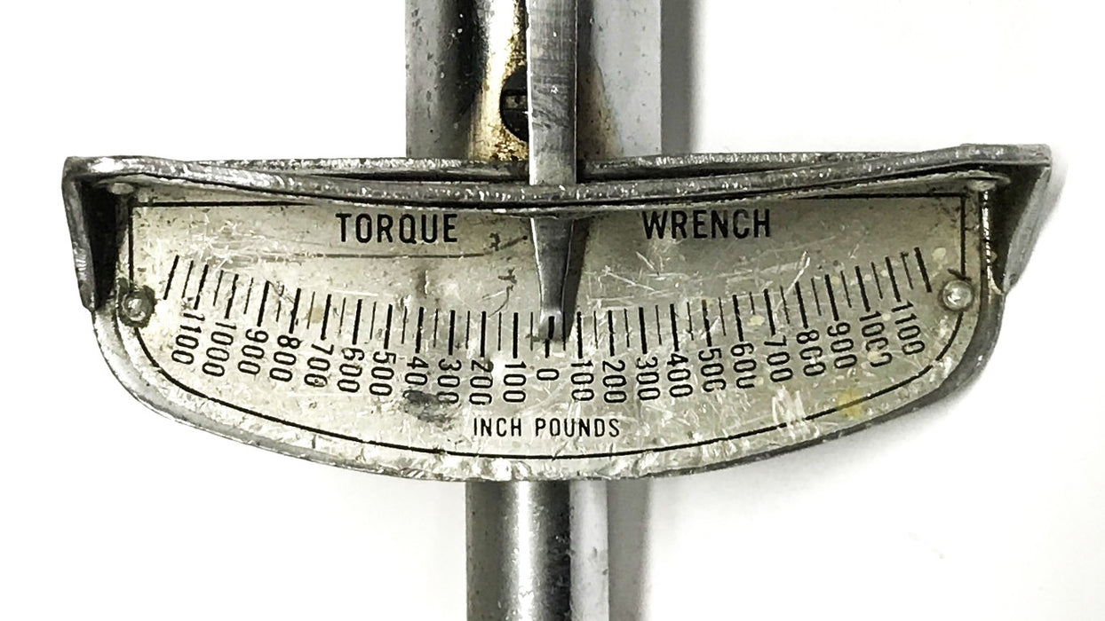 Sturtevant 1/2 inch Drive Flat Beam Torque Wrench S-1200-1 USED