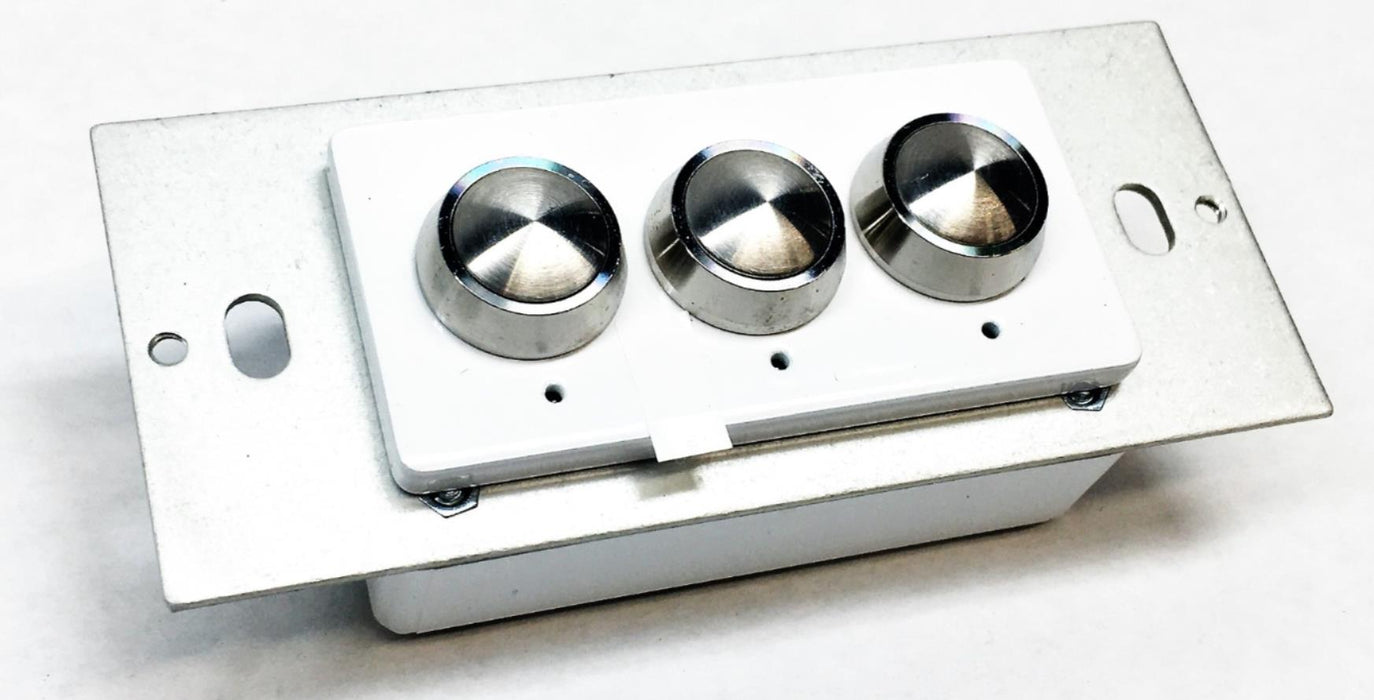 ILC Light Sync Control Devices Classic White 3 Button Switch LS-TS-C-WH-3 NOS