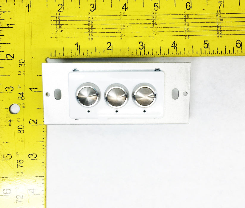 ILC Light Sync Control Devices Classic White 3 Button Switch LS-TS-C-WH-3 NOS