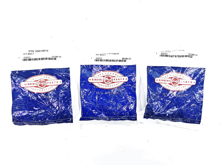 Allison Kit Bolt, Bag of 6, 23010915 [Lot of 3] NOS