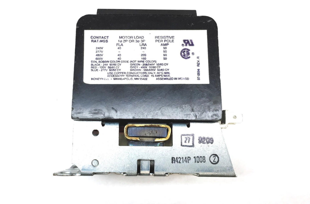 Honeywell 40 A 4 Pole Connection R4214P 1008 USED