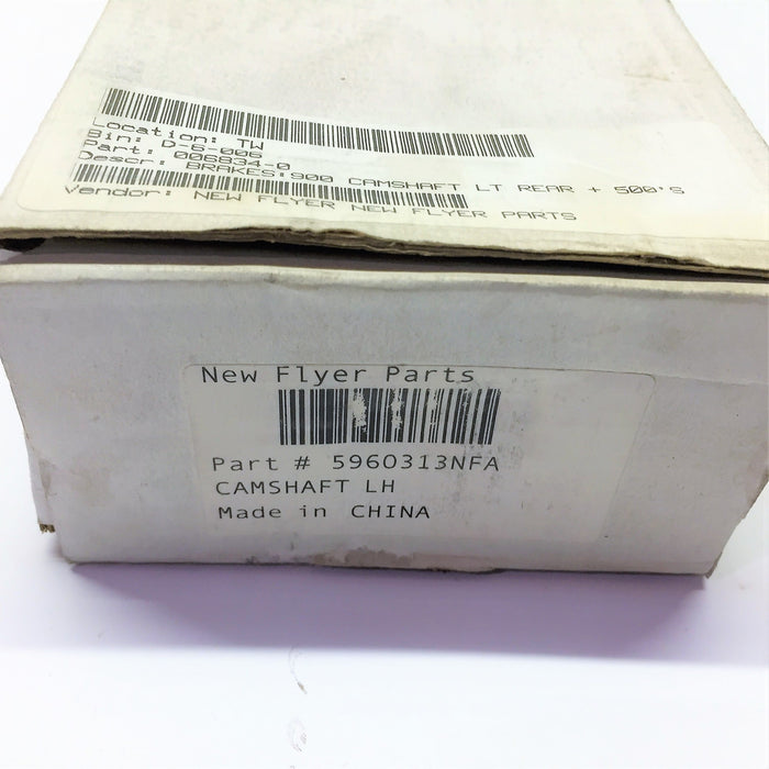 New Flyer Kinetik Left Hand Camshaft 5960313 NOS