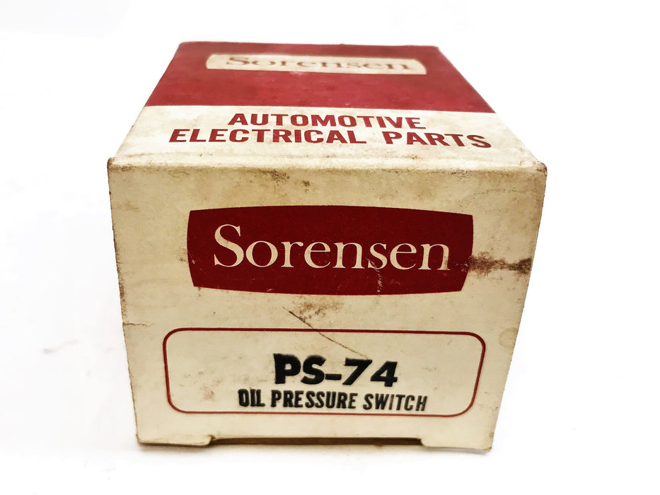 Sorensen Oil Pressure Switch PS-74 NOS