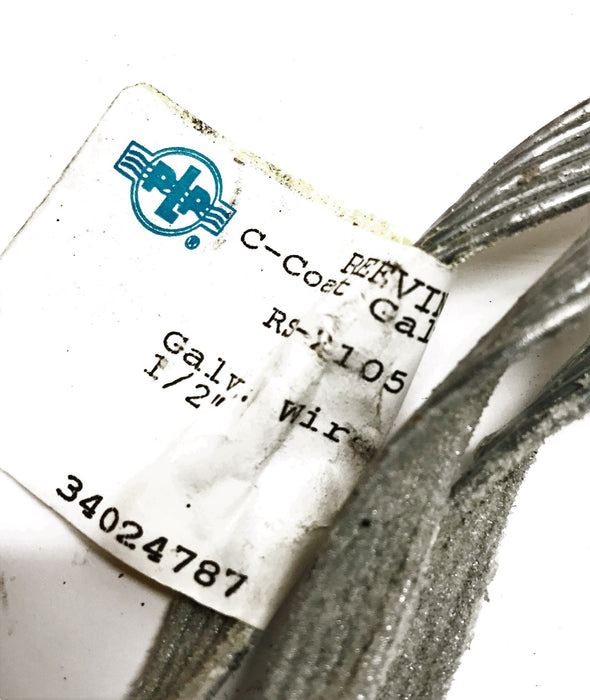 PLP 1/2" Galvanized Wire Rope Reeving Splice RS2105 [Lot of 3] NOS
