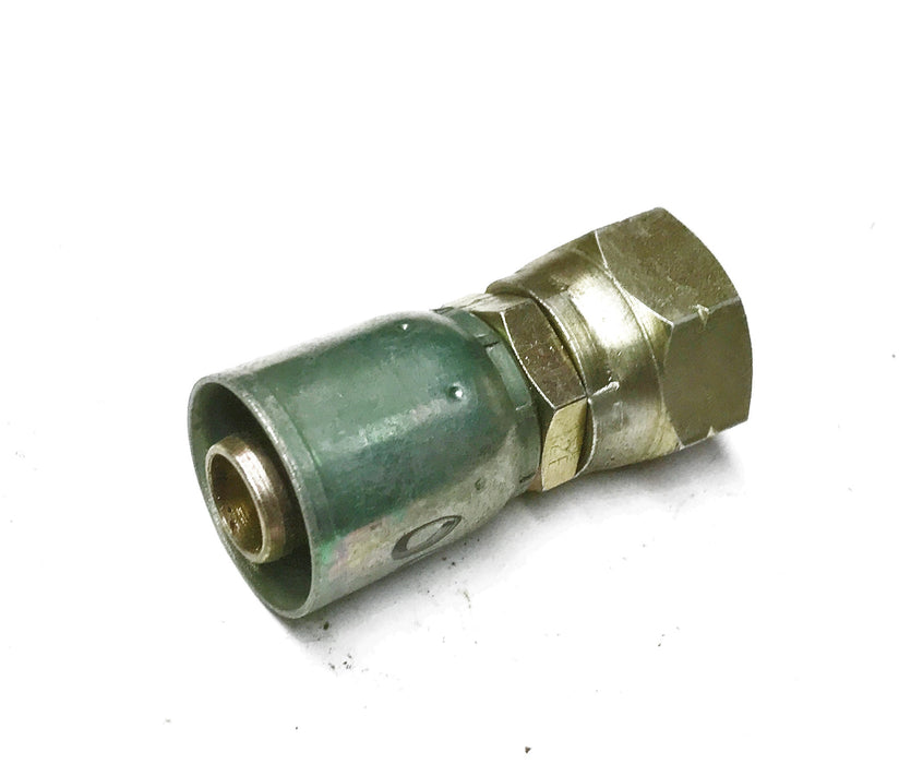 Eaton "Coll-O-Crimp" Female Swivel Fitting 06912E412 NOS