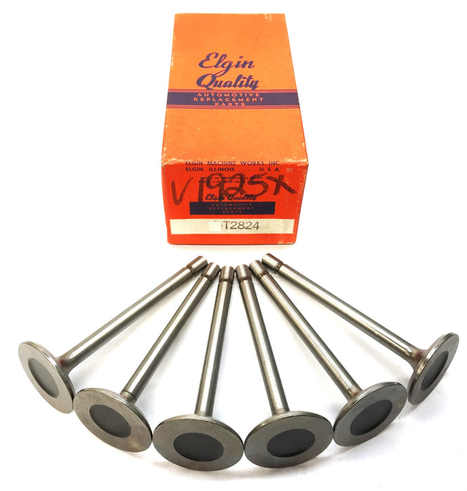 Elgin Quality Engine Valve Set (6pcs) T2824 NOS