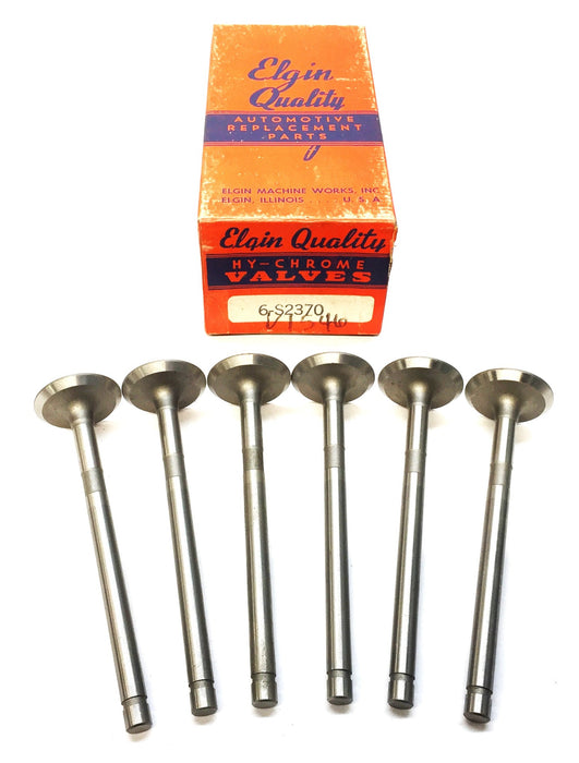 Elgin Quality Engine Valve Set (6pcs) S2370 NOS