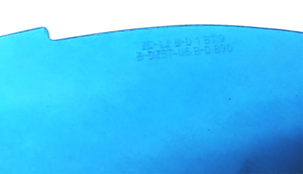 Honeywell UVEX Bionic Face Shield Visor Clear Blue Lens S8555 NOS