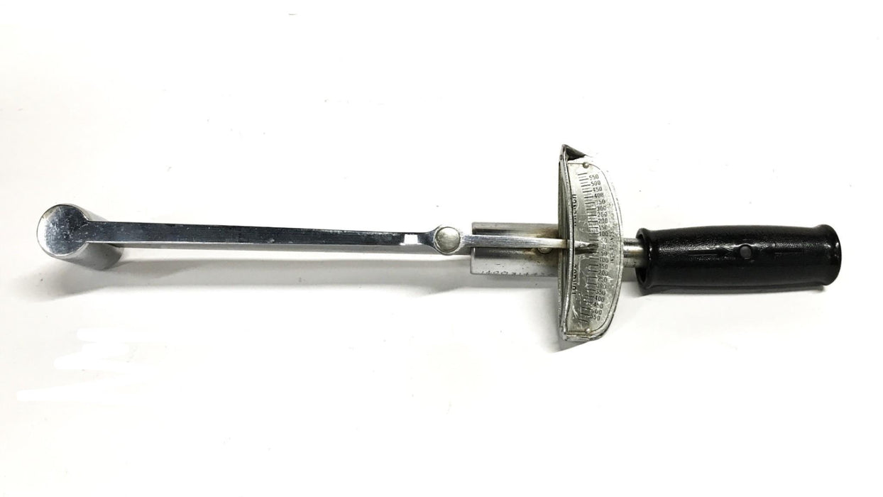 Sturtevant 1/2 inch Drive Flat Beam Torque Wrench F-600-1 USED
