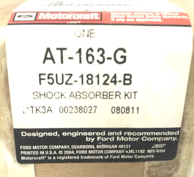 Ford Motorcraft Shock Absorber Kit AT-163-G (F5UZ-18124-B) NOS