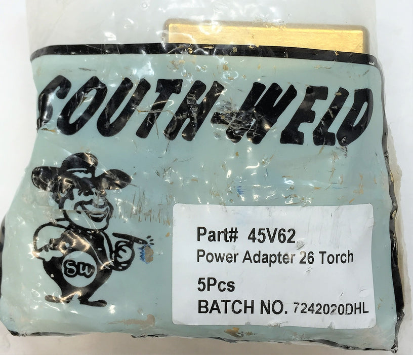 South-Weld Power Adapter 26 Torch 45V62 [Lot of 5] NOS
