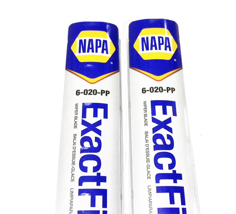 NAPA "Exact Fit" Windshield Wiper Blade 6-020-PP [Lot of 2] NOS