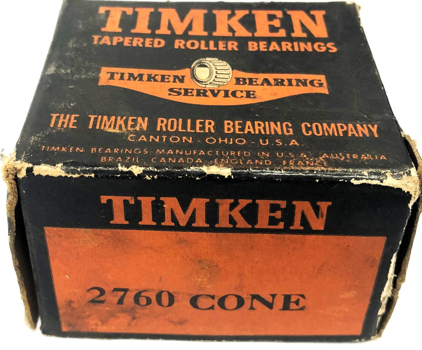 Timken Tapered Roller Bearing Cone And Collar 2760 NOS
