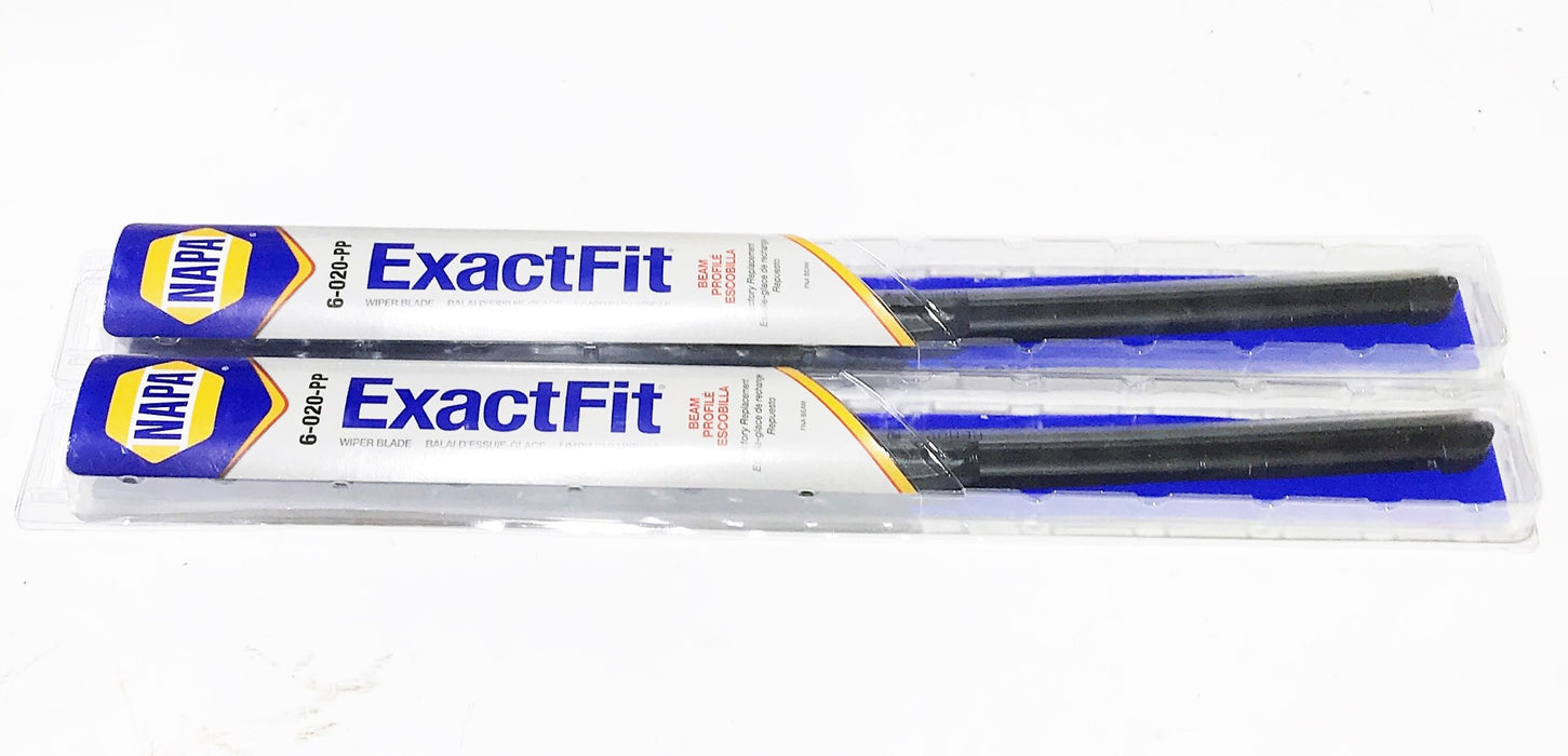 NAPA "Exact Fit" Windshield Wiper Blade 6-020-PP [Lot of 2] NOS
