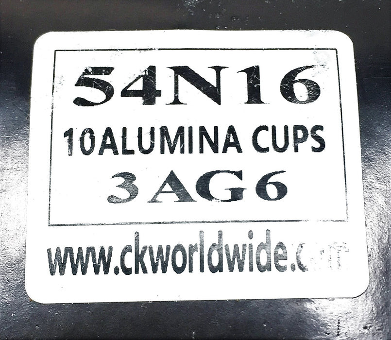 CK Worldwide Ceramic Gas Lens Cup 54N16 [Lot of 15] NOS