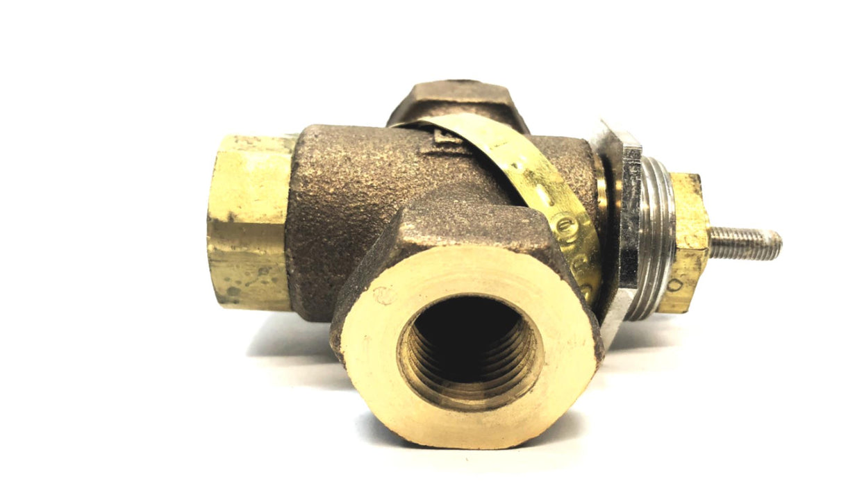 Barber Colman Controline 1/2" 3-Way 2 CV Mixing Valve VB-9313-0-4-2 (9549) NOS
