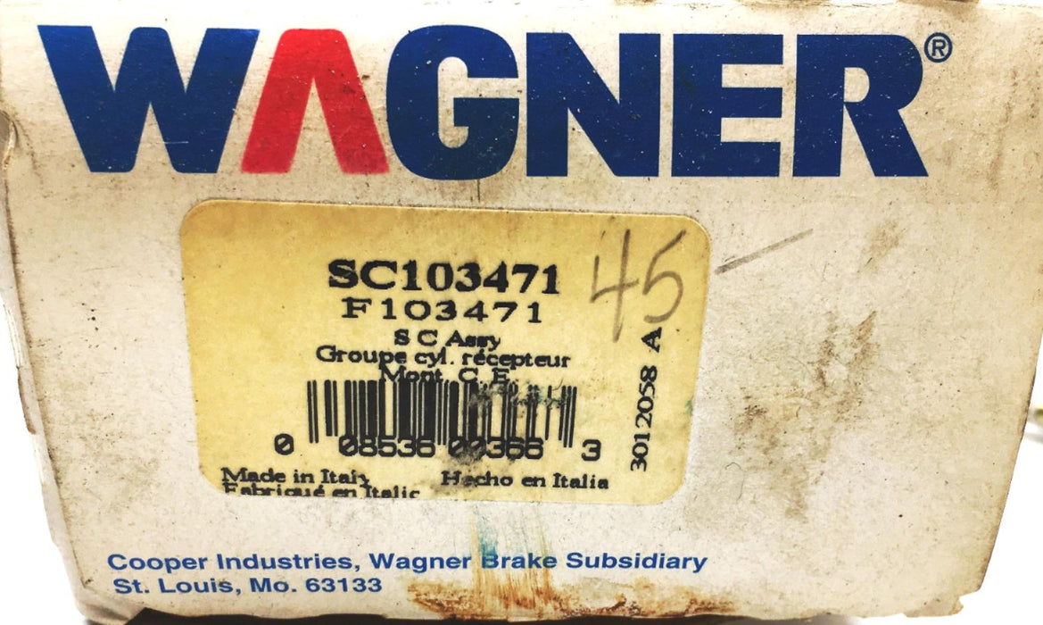 Wagner Clutch Slave Cylinder F103471 NOS