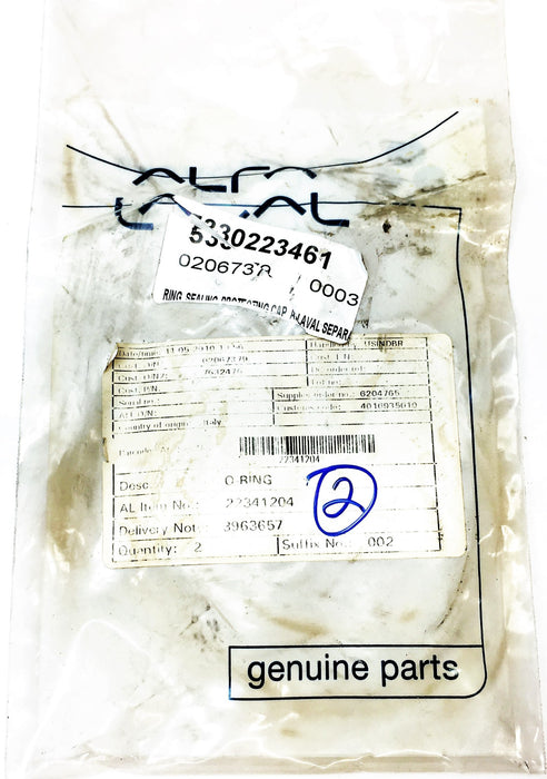 Alfa Laval O-Ring 22341204 NOS
