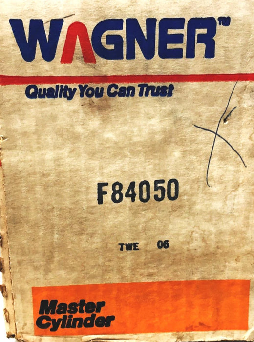 Wagner Brake Master Cylinder F84050 NOS