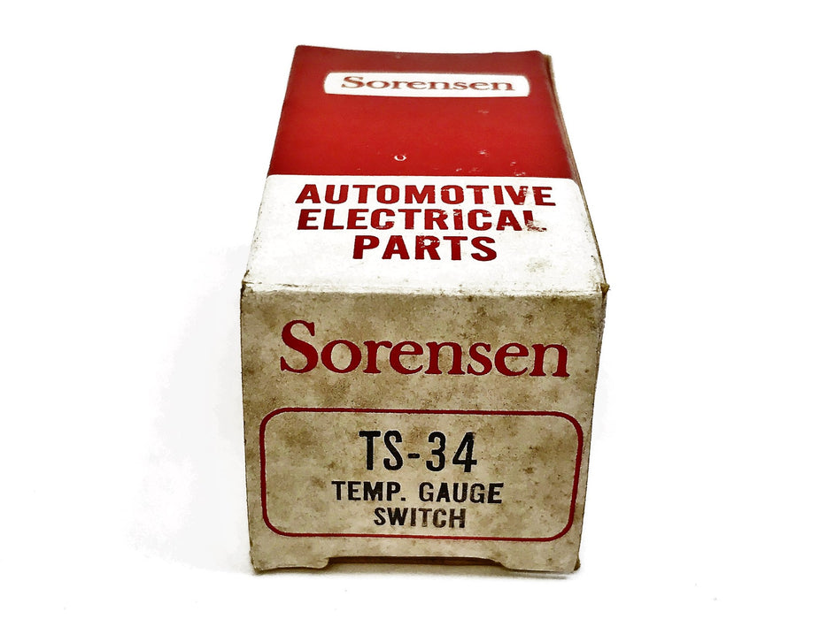 Sorensen Temperature Gauge Switch TS-34 [Lot of 2] NOS
