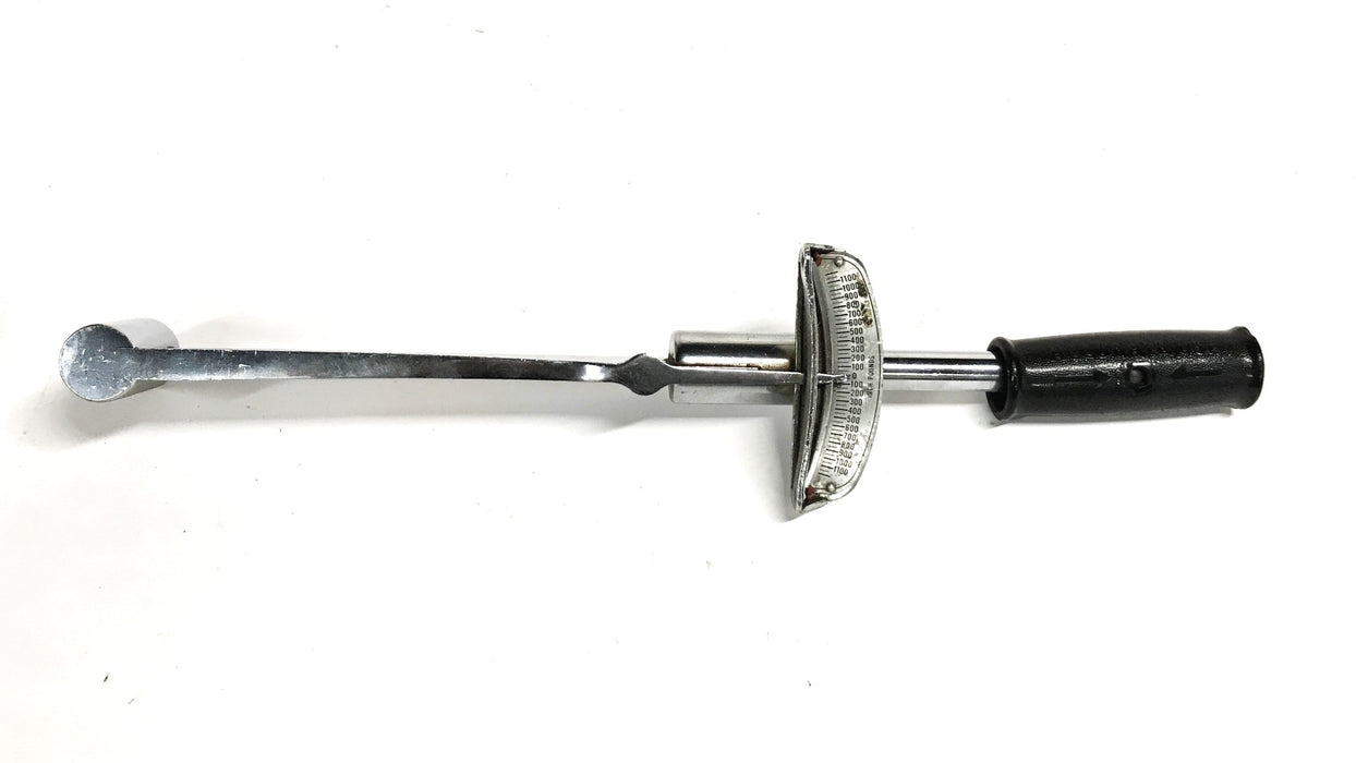 Sturtevant 1/2 inch Drive Flat Beam Torque Wrench M-1200-1 USED