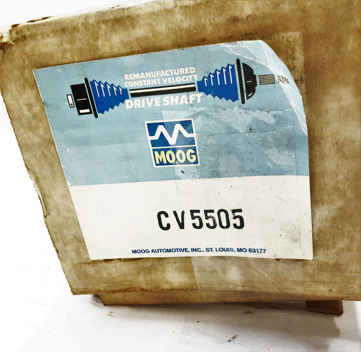 Moog Re-Manufactured Constant Velocity Driveshaft Axle CV5505 (5505) NOS