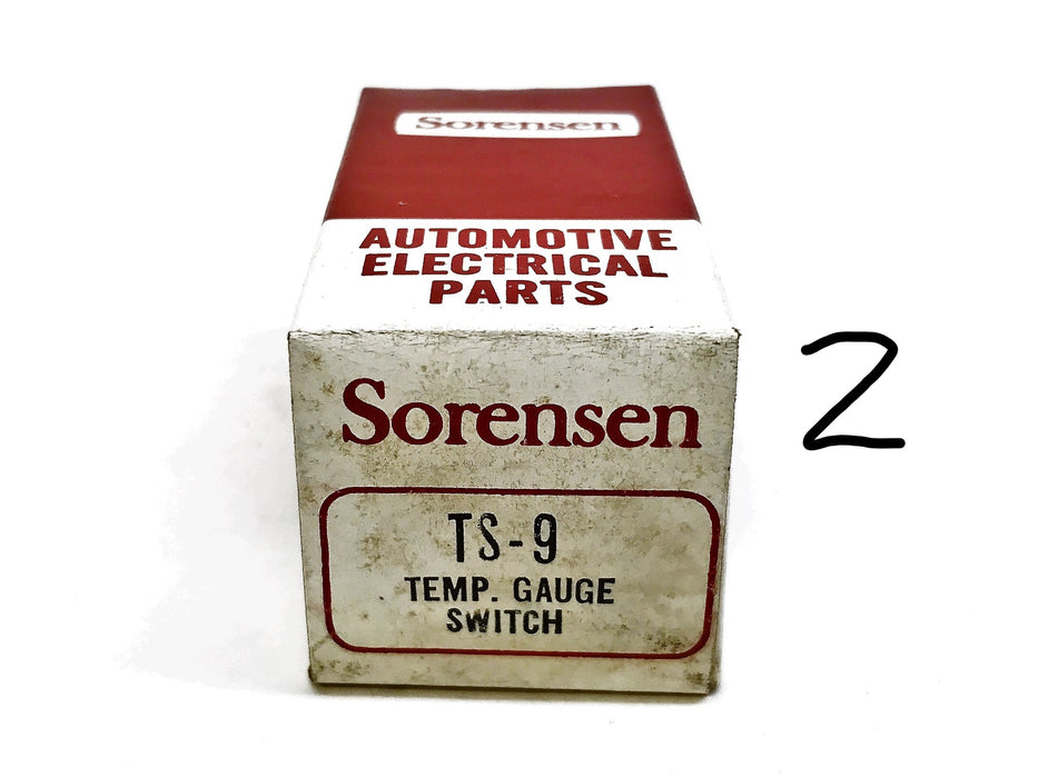 Sorensen Temperature Gauge Switch TS-34 [Lot of 2] NOS