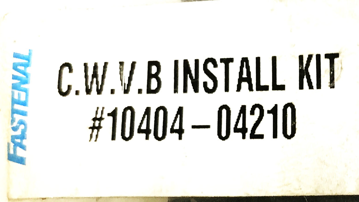 Fastenal Window Barrier Install Kit 10404-04210 NOS