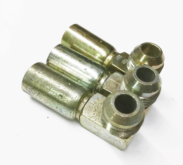 Eaton Weatherhead Hydraulic Fitting 06U-X60 [Lot of 3] NOS