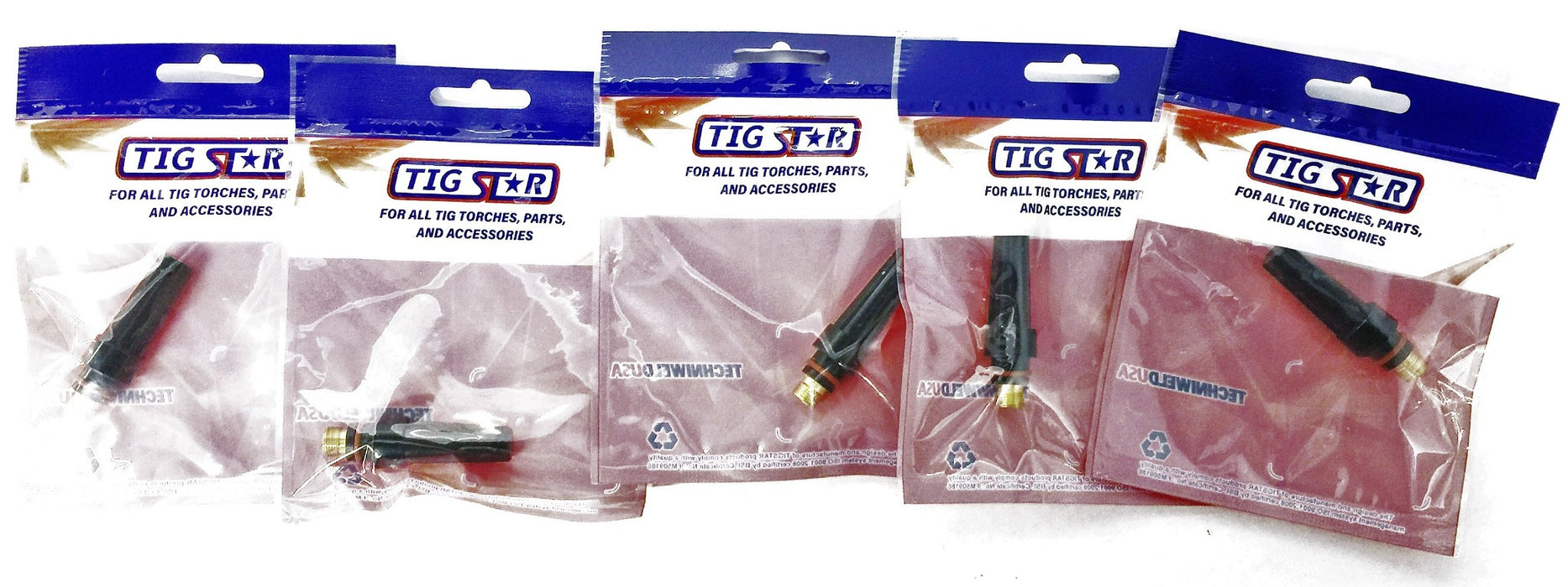 Tig Star Black Cap TS300M [Lot of 5] NOS
